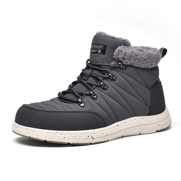 Men's Lightweight Winter Boots - GREY -  0